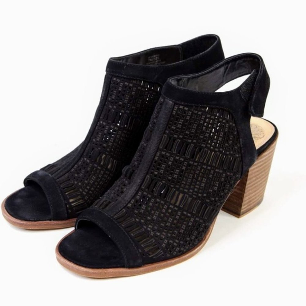 Vince Camuto BNWT Sandals Black "Keannie" - Picture 13 of 13
